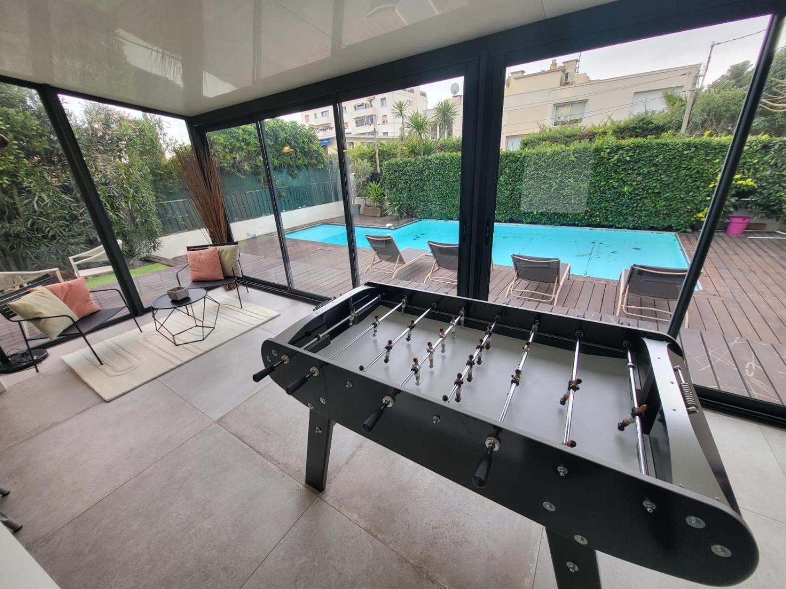 Villa Bel Air Cannes - 240M2 - Freshly Completely Renovated - Beach - Pool - No Party Allowed - No Bachelor-Ette Stay المظهر الخارجي الصورة